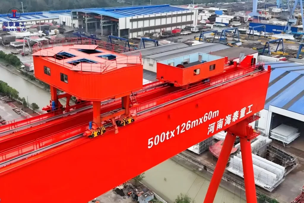 500 ton shipyard crane