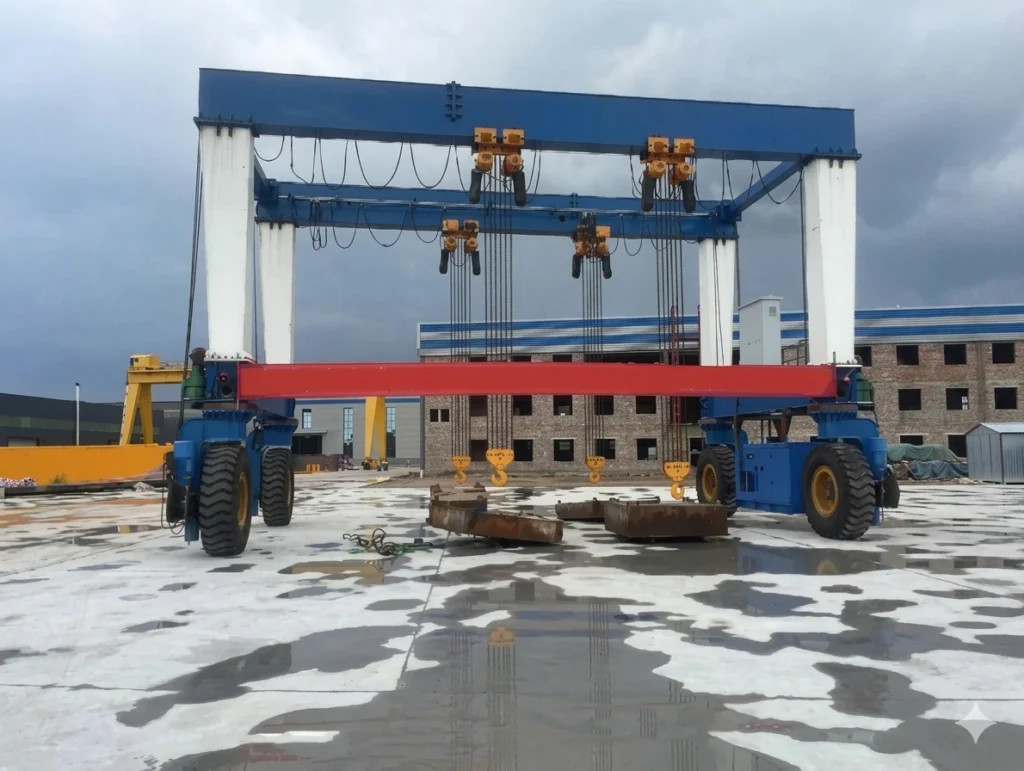 60-Ton RTG Crane Exported to Colombia