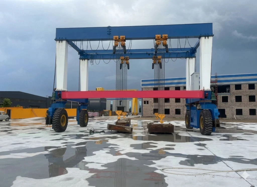60-Ton RTG Crane Exported to Colombia — The Answer to High-Density Container Stacking Demands