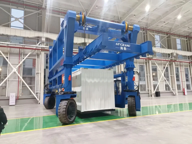 60T Hydraulic Straddle Carrier to Brazil