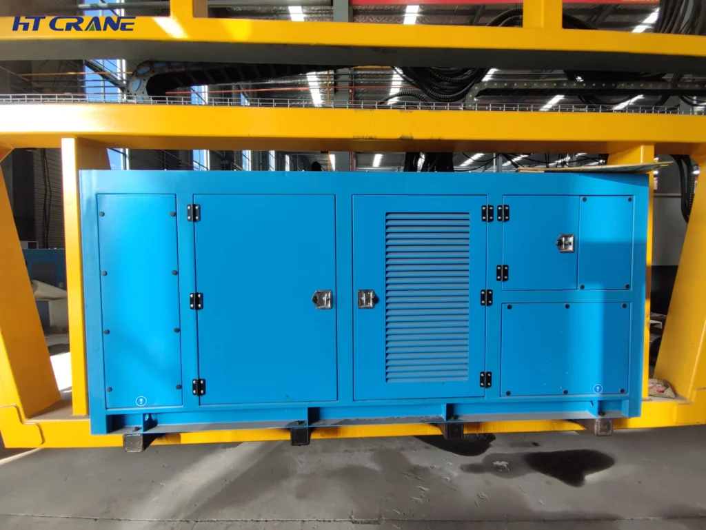 adjustable span hydraulic straddle carrier
