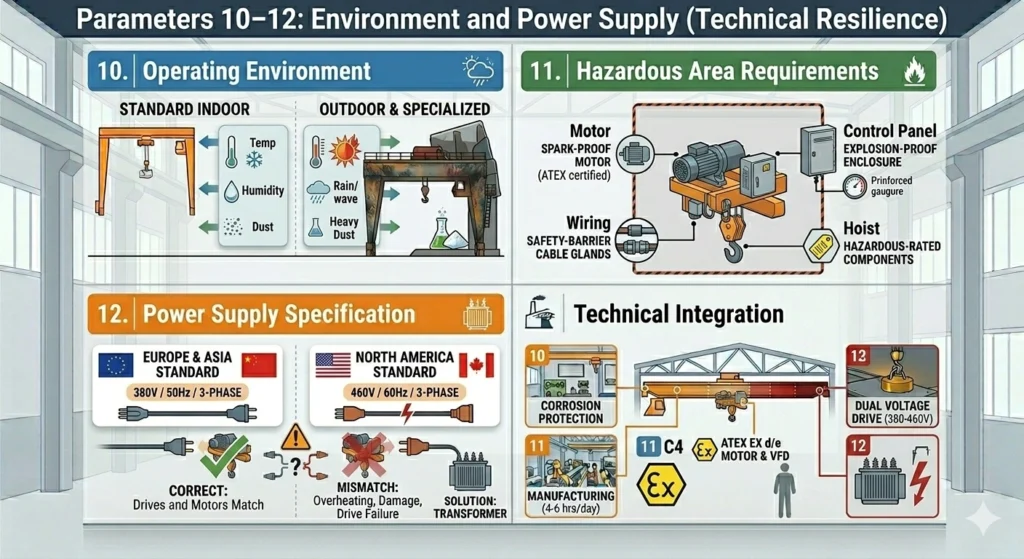Crane Specification Sheet