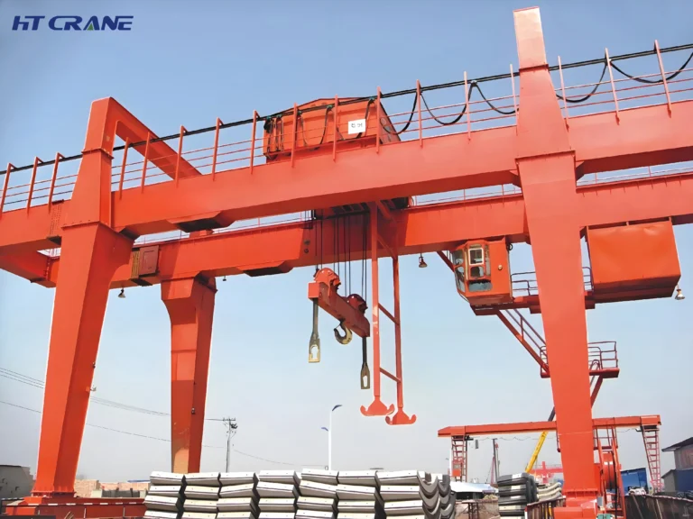 Double girder gantry crane-9