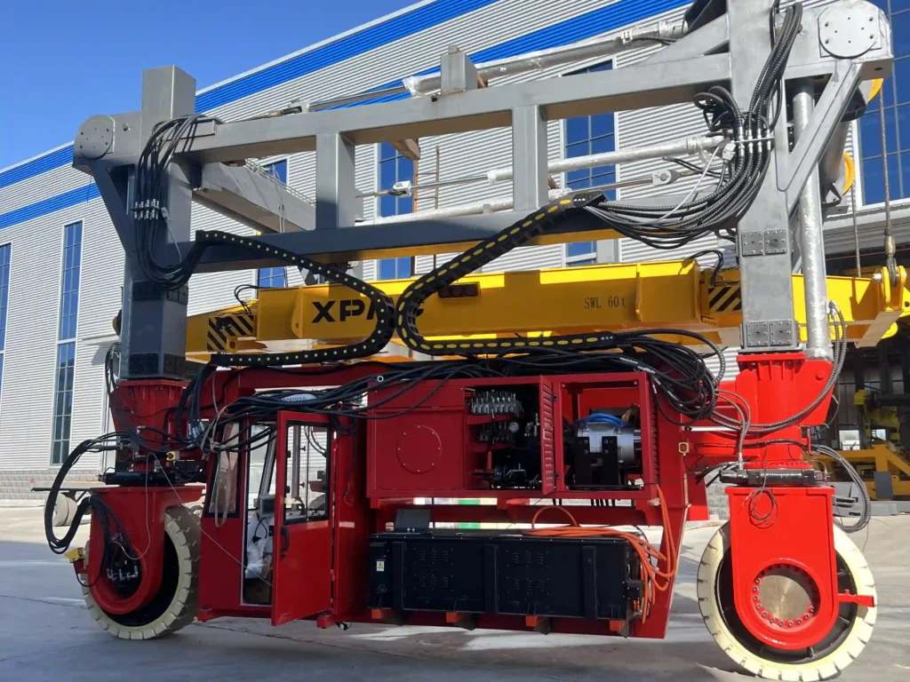Hydraulic Straddle Carrier for Sale – Container Handling Hydraulic Straddle Carrier05