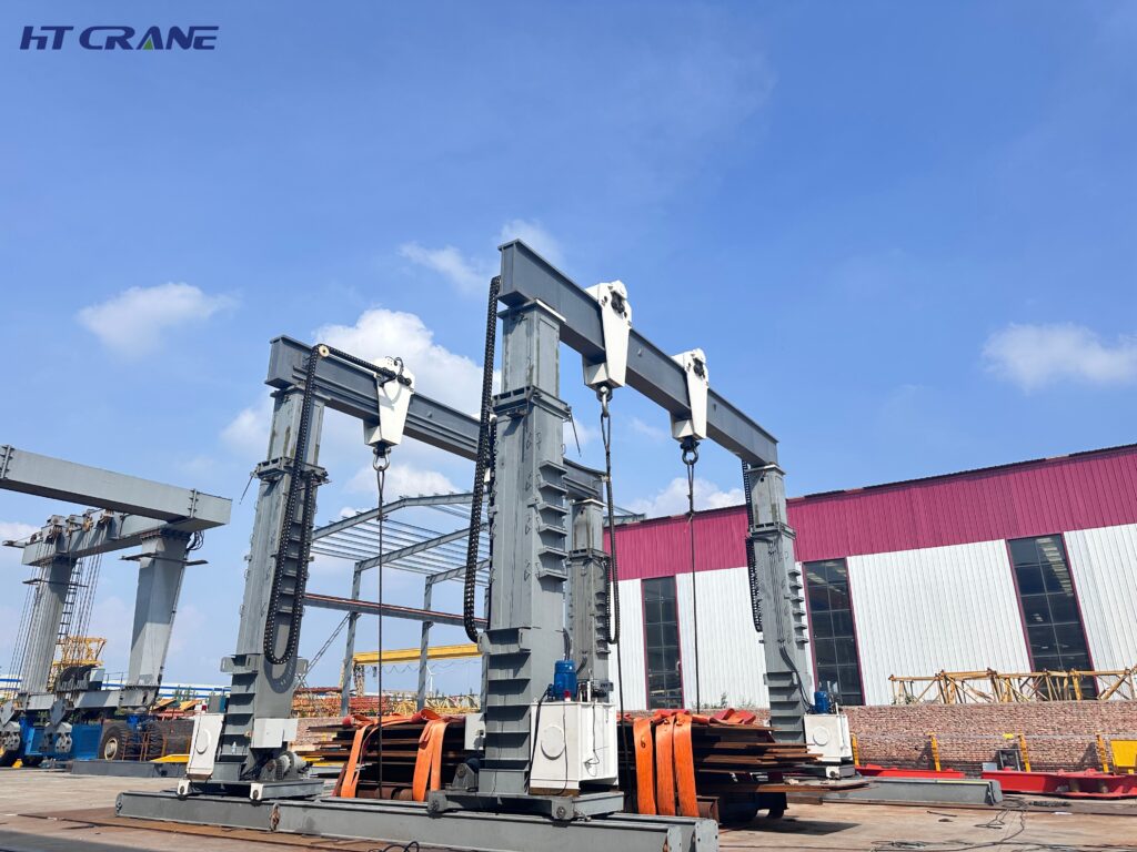 Hydraulic gantry crane