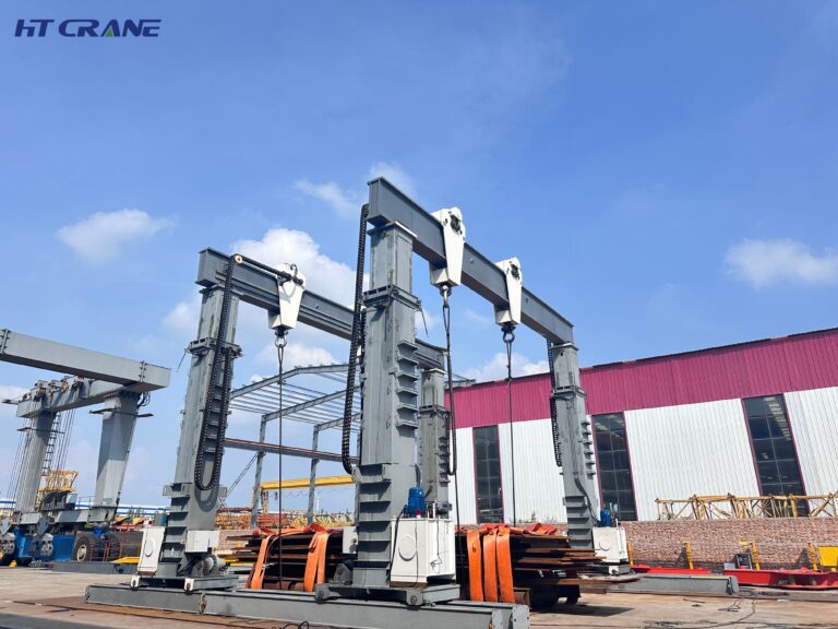 Hydraulic gantry crane