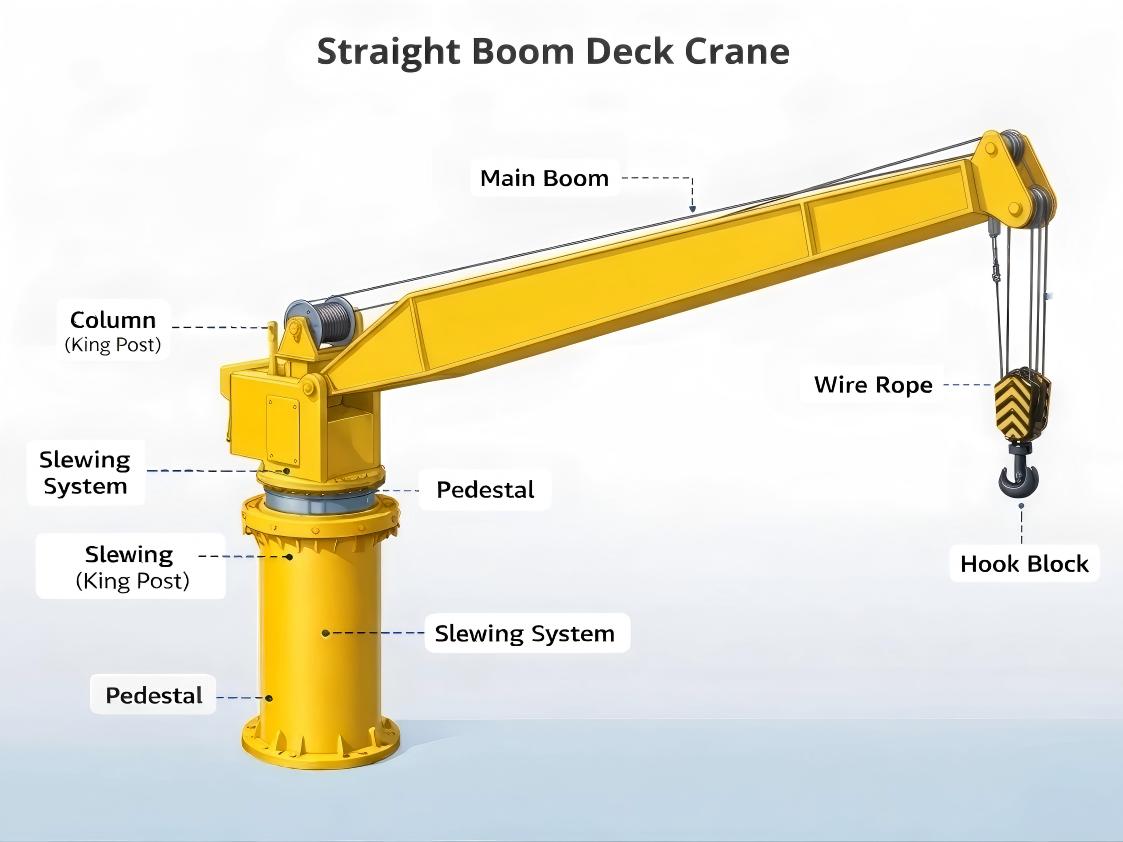 Marine Arm Crane vs Deck Crane
