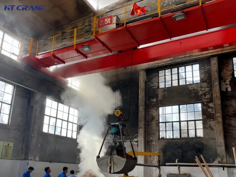 Overhead Grab Crane