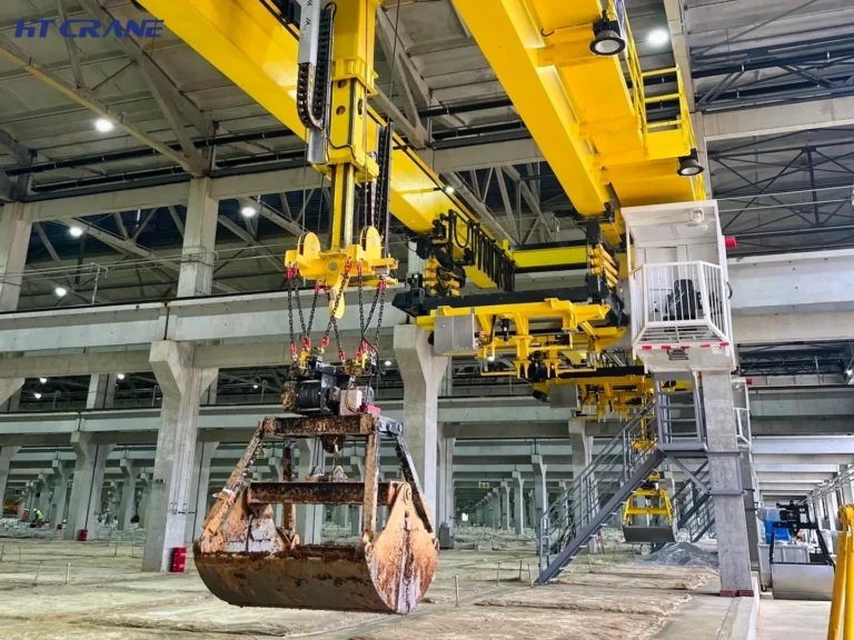 Overhead Grab Crane
