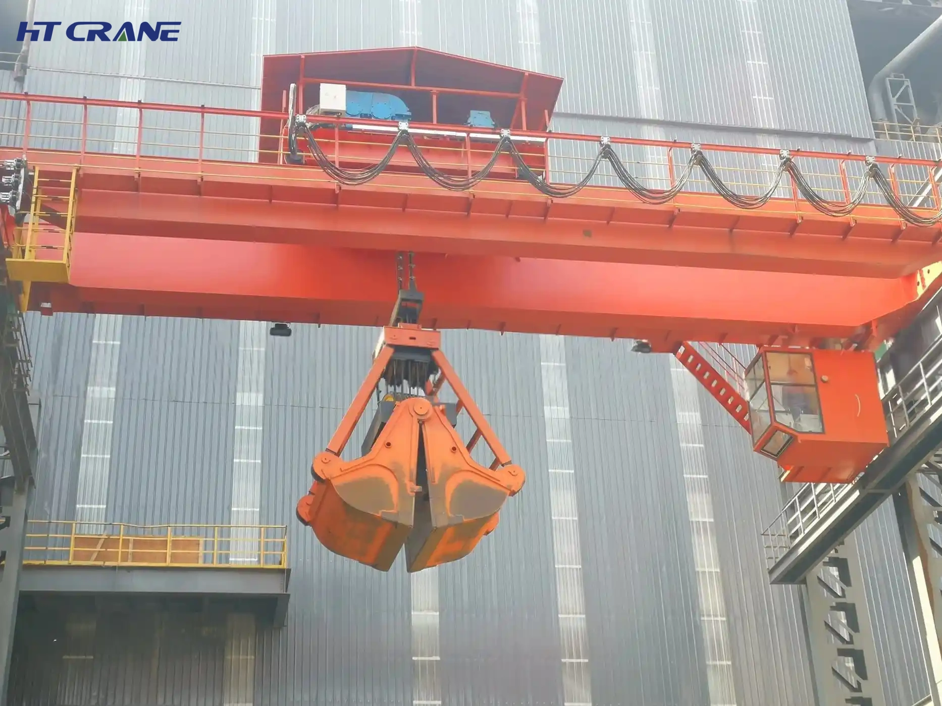 Overhead Grab Crane