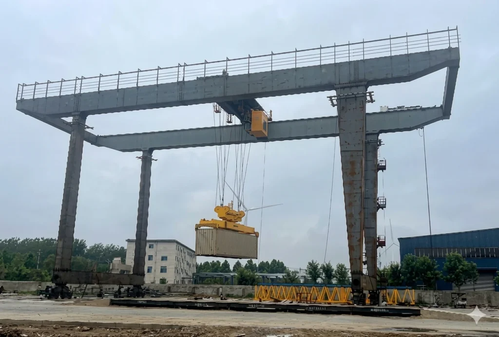 RMG Crane 45t-32m Exported to Uzbekistan