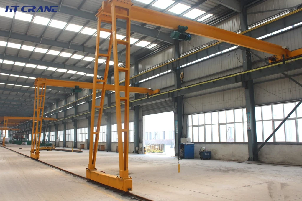 Semi gantry crane