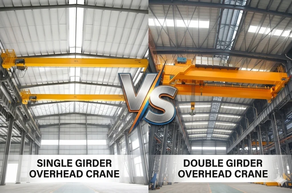 Single Girder vs Double Girder Overhead Crane