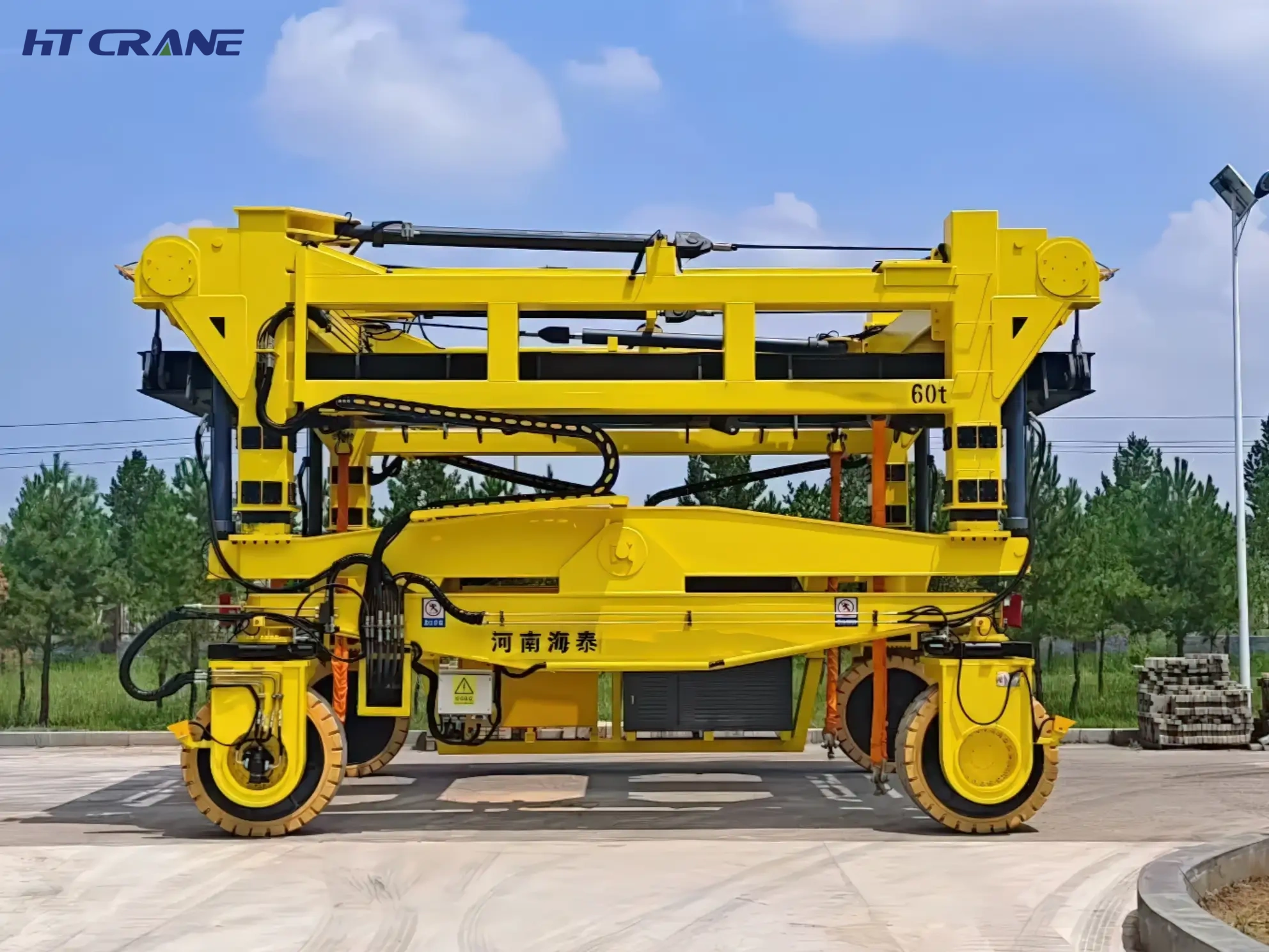 smart port straddle carrier solution