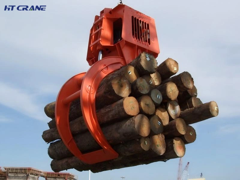 high efficiency grab crane for bulk handling