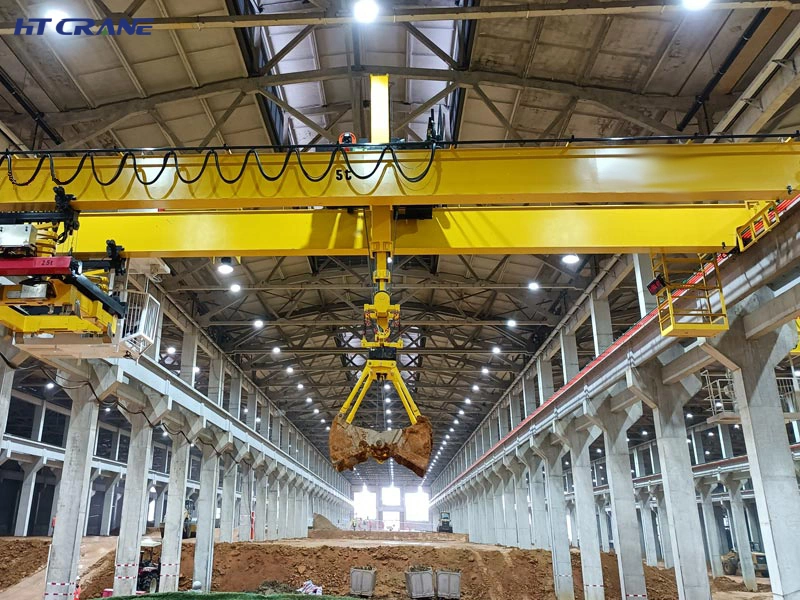 Overhead Grab Crane for Bulk Materials: Coal, Ore & Scrap Overhead Grab Crane