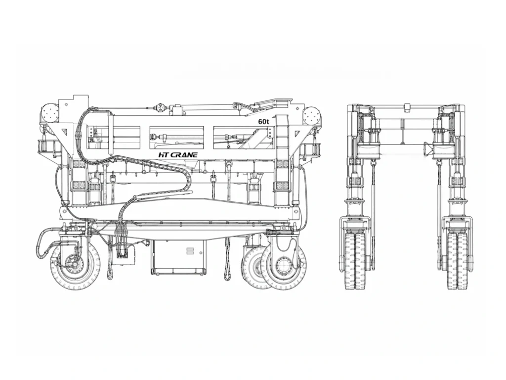 RTG Crane Structural Diagram