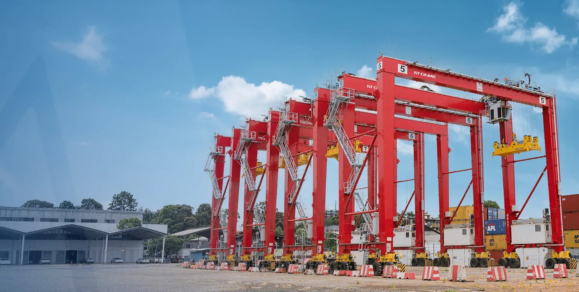 Automated RTG Crane