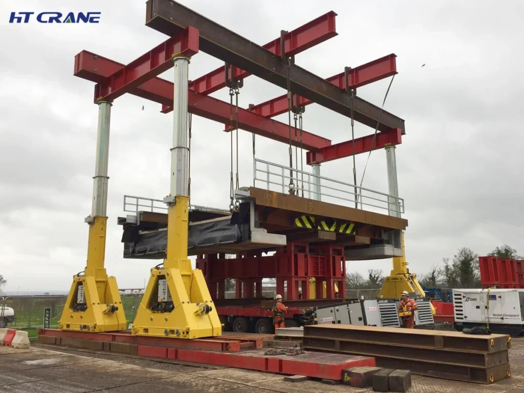 hydraulic gantry crane benefits for heavy lifting