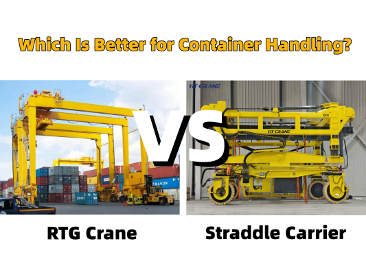 RTG Crane vs Straddle Carrier