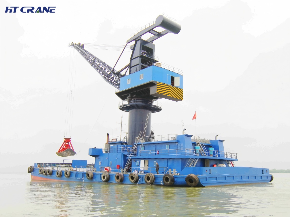 Floating Dock Crane Floating Dock Crane 1 1