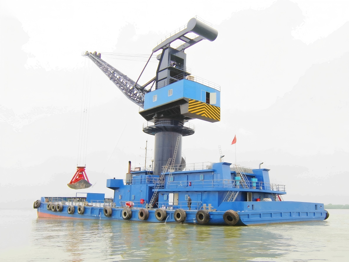 Floating Dock Crane