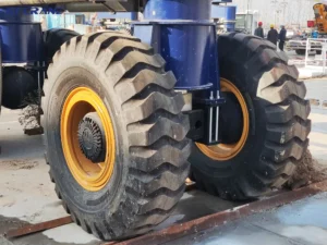 Single Girder Rubber Tired Gantry Crane