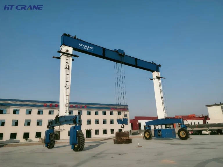 Single Girder Rubber Tired Gantry Crane
