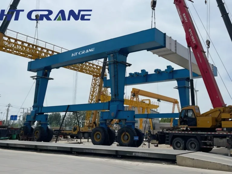 300 ton marine boat hoist export to guyana