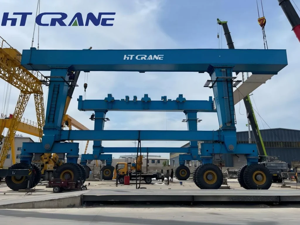 300 ton marine boat hoist export to guyana