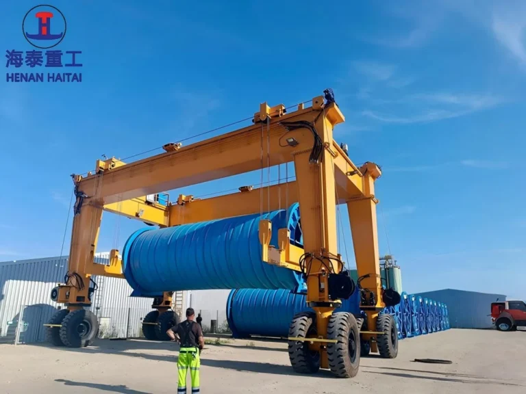 double girder rtg crane