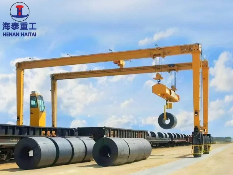 double girder rtg crane