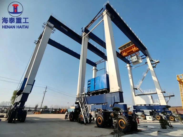 Quay STS crane vs RTG crane moves per hour comparison at port terminal