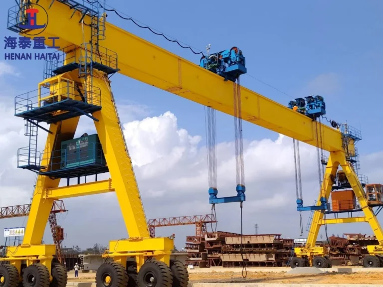single girder rtg crane