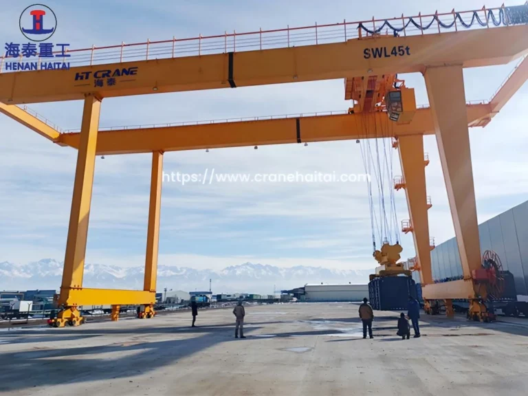 45 ton rmg crane export to Kazakhstan