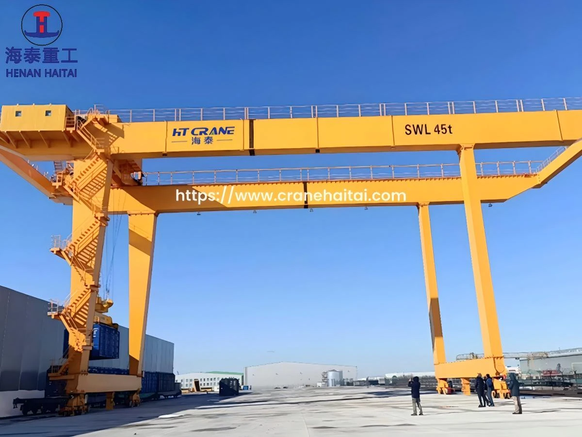 45 ton rmg crane export to Kazakhstan