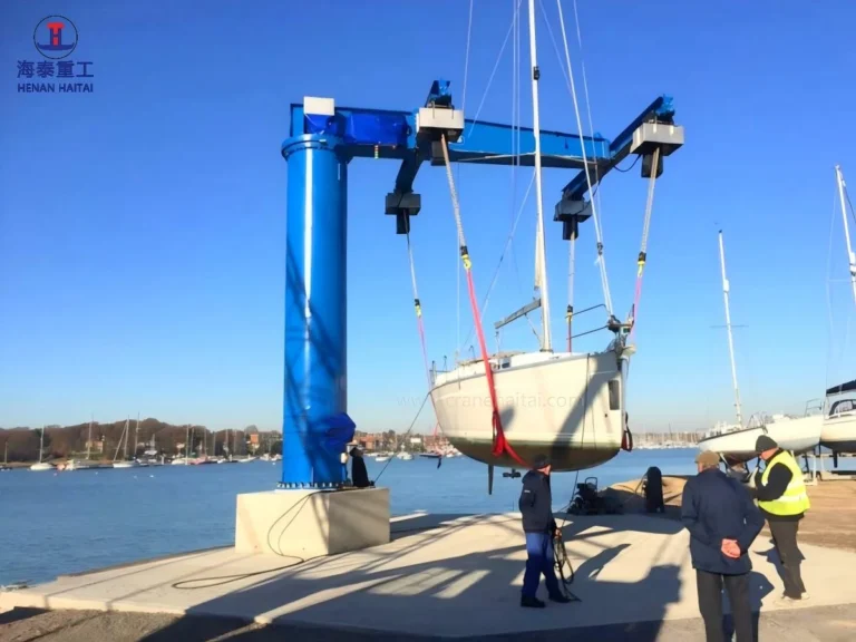 boat jib crane supplier
