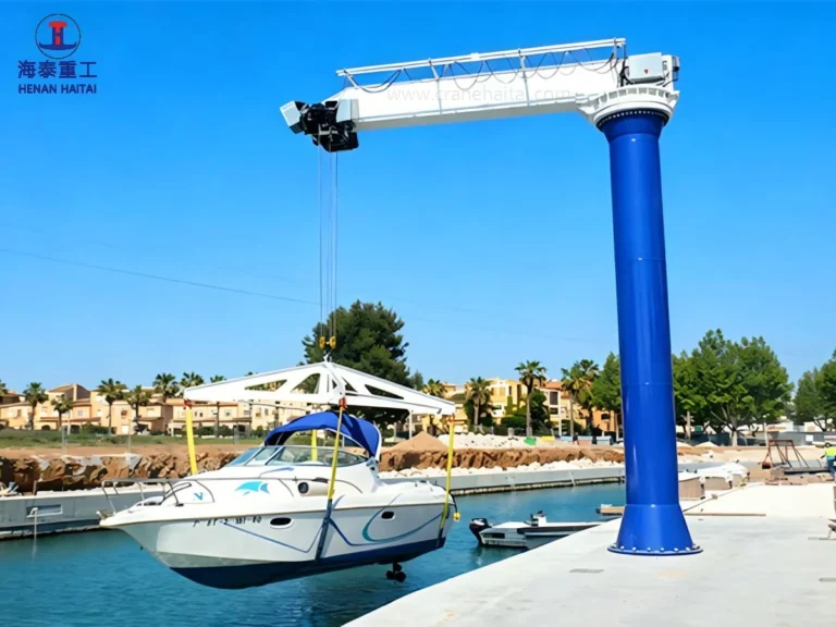 marine boat jib crane supplier