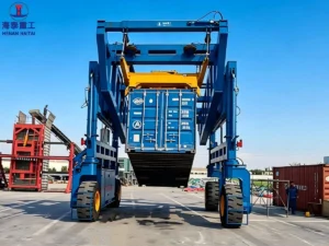 Hydraulic Straddle Carrier for Sale – Container Handling