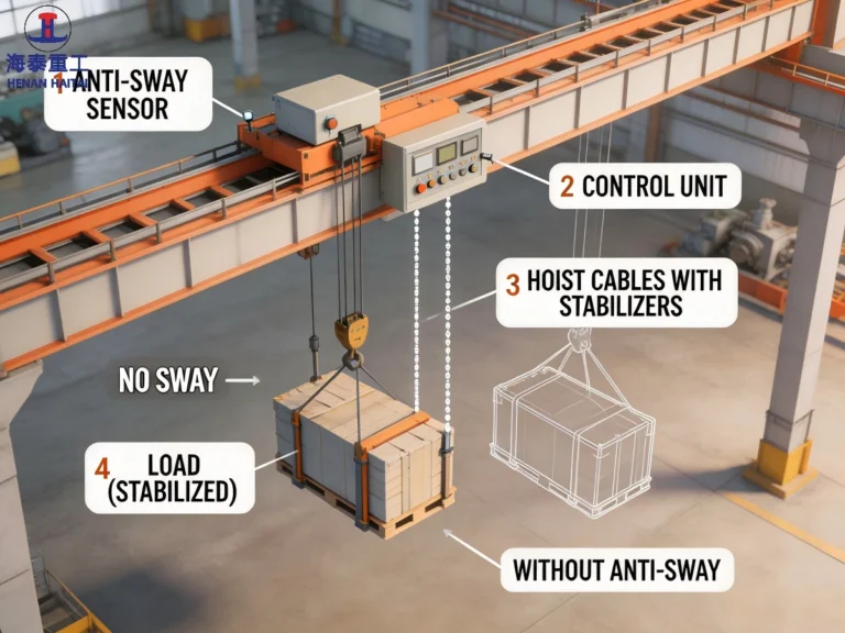 haitai overhead crane anti-sway systems