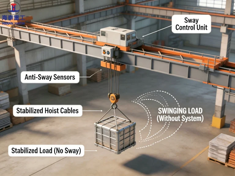 haitai overhead crane anti-sway systems
