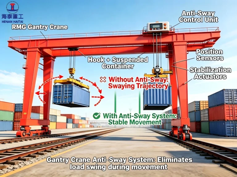 haitai RMG gantry crane anti-sway systems