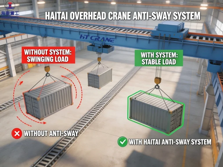 haitai overhead crane anti-sway systems 3D model photo