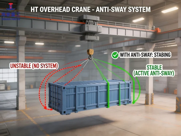 ht overhead crane anti-sway systems 3D model photo