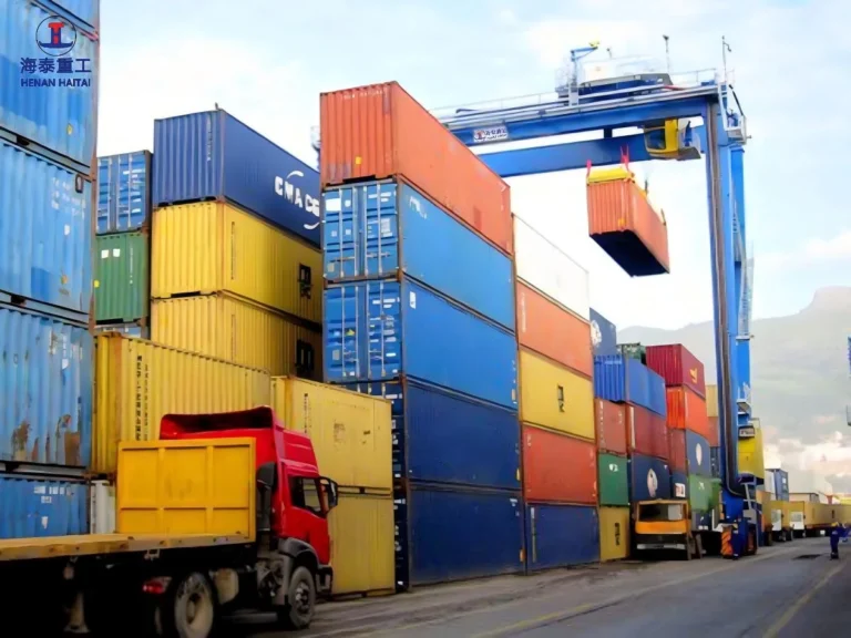 haitai rtg cranes for railway container yards