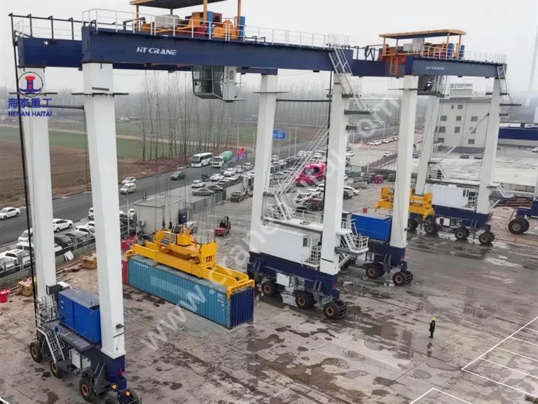haitai 2 units of 41 ton rtg crane in stock