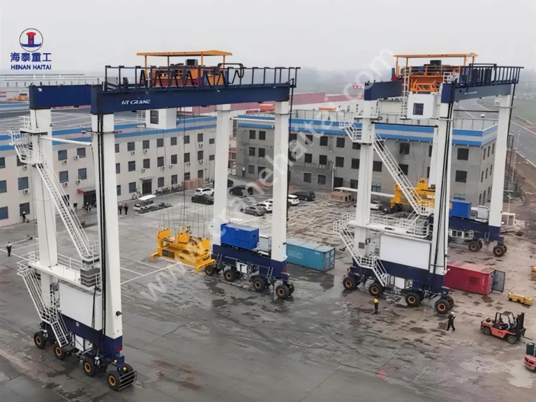 haitai 2 units of 41 ton rtg crane for sale
