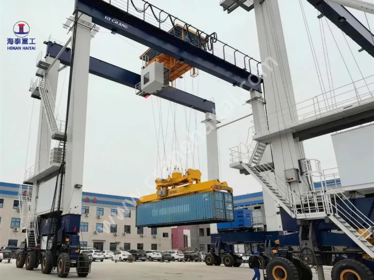 haitai 2 units of 41 ton rtg crane in stock