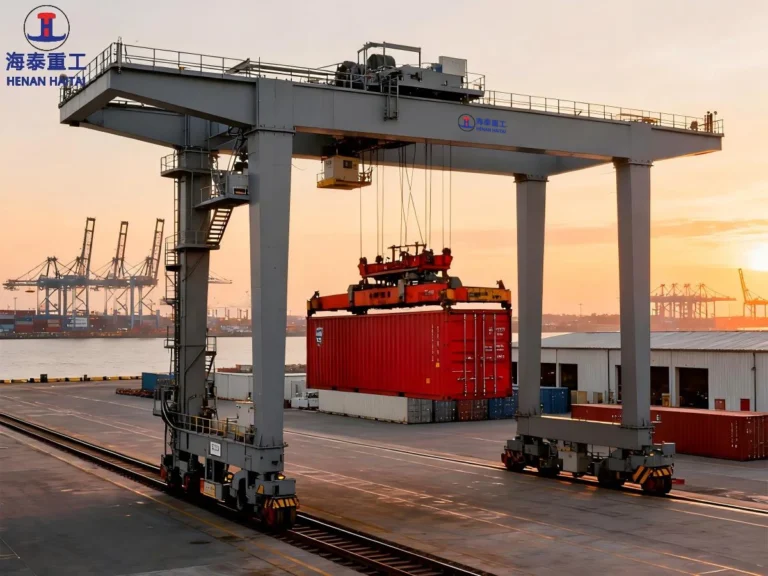 haitai rmg container gantry crane manufacturer