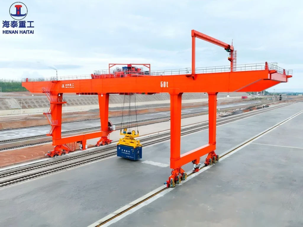 haitai rmg container gantry crane manufacturer